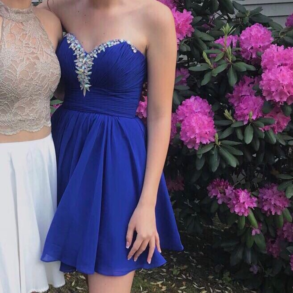 royal blue formal dress PRICE IS ADJUSTABLE